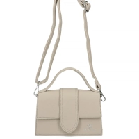 Grey handbag pure belle