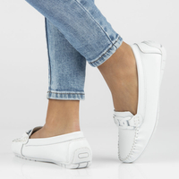 Leather loafers Filippo DP4547/23 WH white