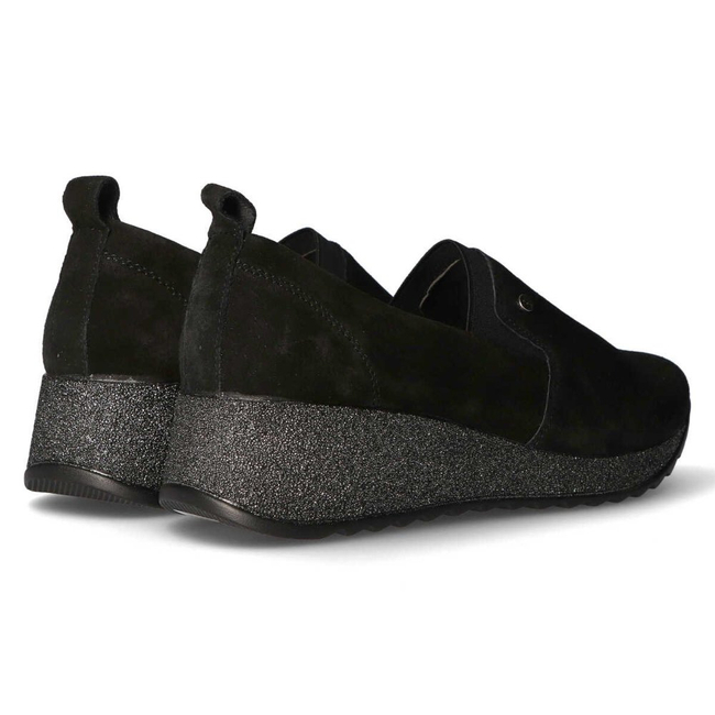 Sneakersy Filippo DP1500/20 BK czarne brokat