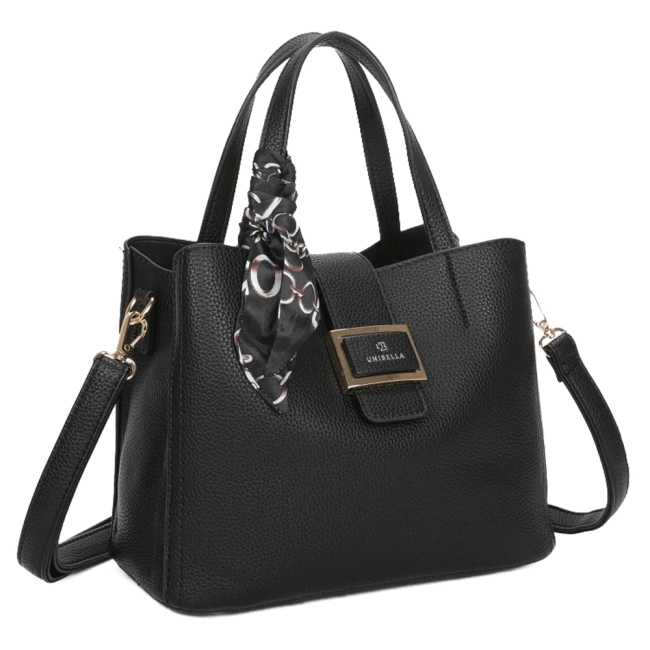 Czarna torebka lascala