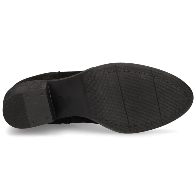 Botki Filippo 30051 Welur Czarny