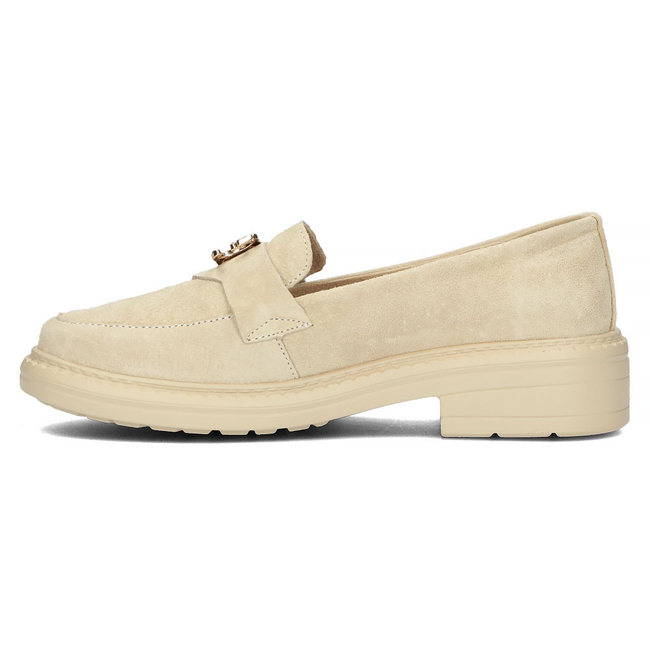 Leather shoes Filippo DP4523/23 BE GO beige