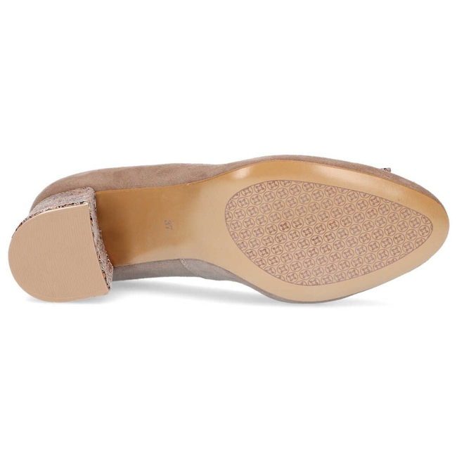 Półbuty Filippo 3356A-10_00-1 Beż Ciemny