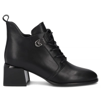 Leather ankle boots Filippo DBT8130/26 BK black
