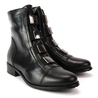 Botki EKSBUT 64-3520-155-1G czarny lico