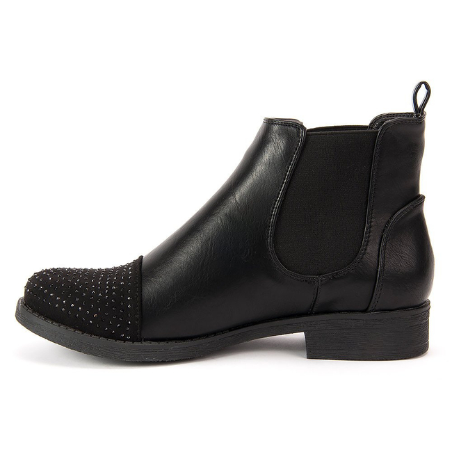 Botki Filippo DBT 308/17 BK Czarne