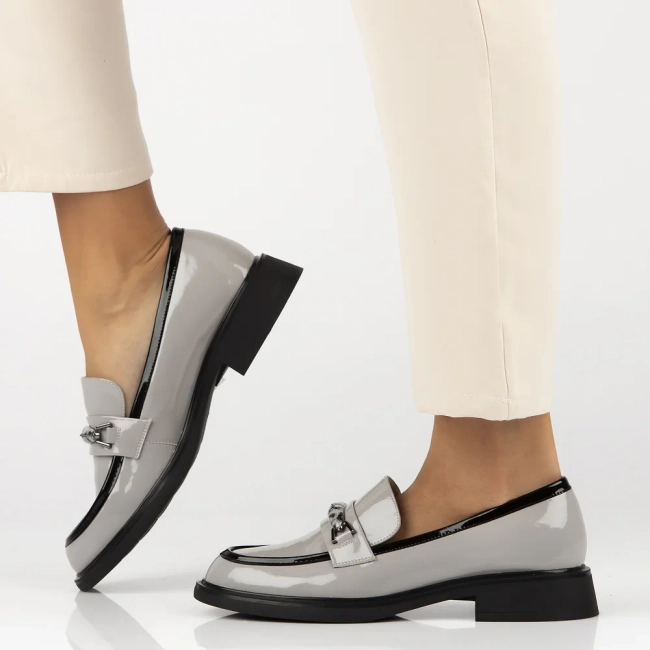 Leather lords Filippo DP6929/25 GR grey