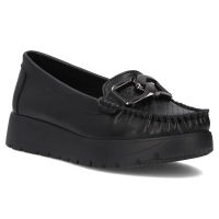 Leather loafers Filippo DP6827/25 BK black