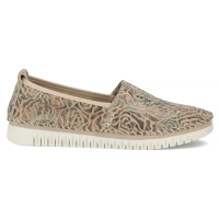 Leather shoes Filippo DP7667/26 BE MLT beige