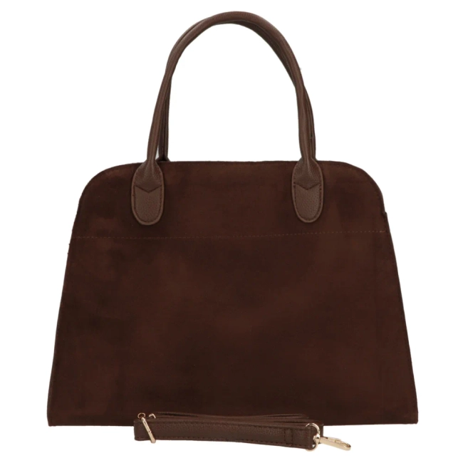Dark brown handbag Carmen