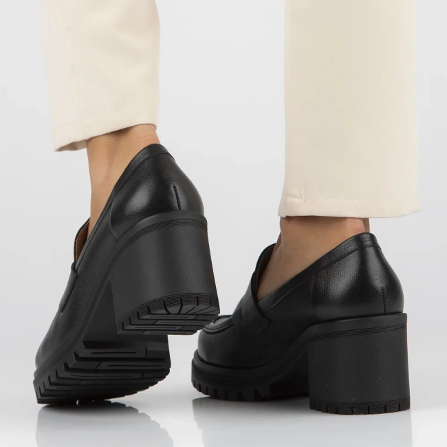 Leather shoes Filippo 20168 black