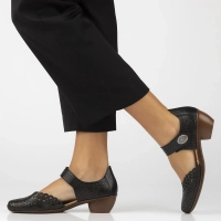 Leather shoes Filippo 43753-00 black