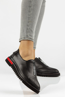 Leather shoes Filippo DP3916/22 BK black