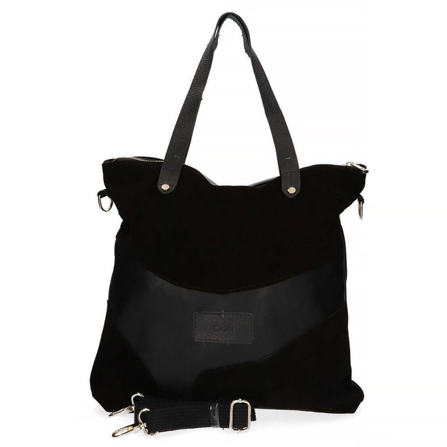 Torebka Cassi 50000092 Black + zamsz
