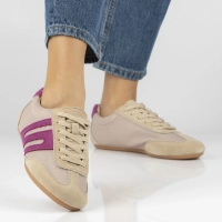 Leather sneakers Filippo DP7595/26 BE FH beige