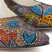 Pumps FILIPPO 2160 Peacock Eyelet Yellow