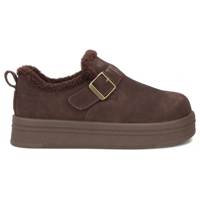 Leather shoes Filippo DP7946/26 D BR dark brown
