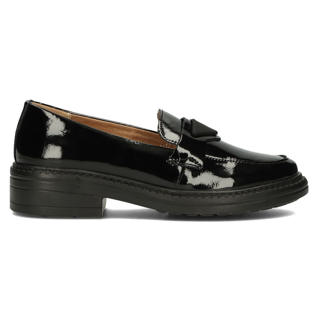 Leather shoes Filippo DP4523/23 BK L black