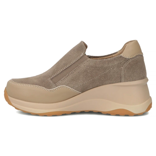 Leather shoes Filippo DP6473/25 BE beige