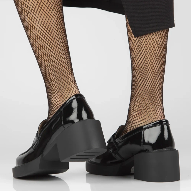 Leather shoes Filippo DP4920/23 BK L black