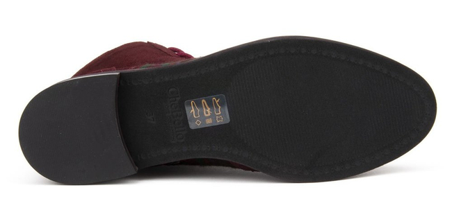 Booties CheBello 2376-113-114-MIC-S57 Burgundy