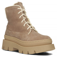 Skórzane botki typu workery Filippo 60404 Taupe