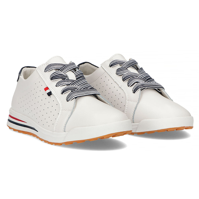 Leather shoes Filippo DP3509/23 WH white