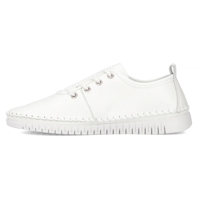 Leather shoes Filippo DP7030/25 WH white