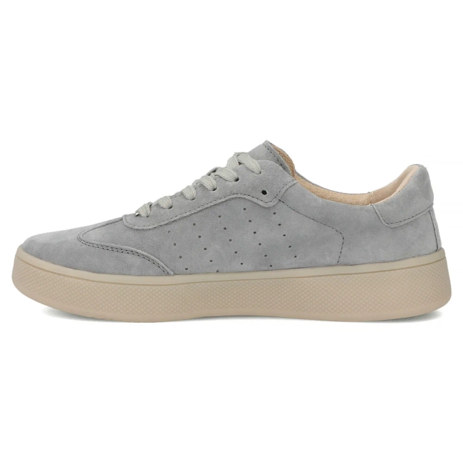 Leather sneakers Filippo DP7524/26 GR grey