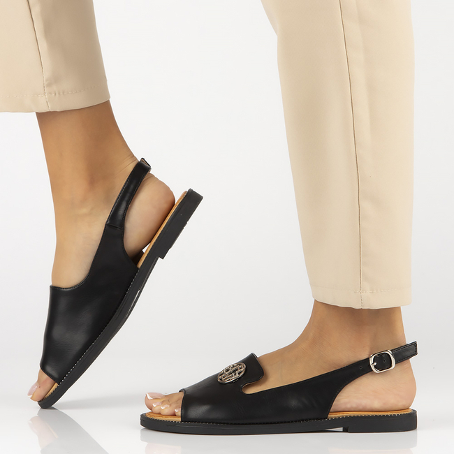 Sandały Filippo DS3666/25 BK czarne