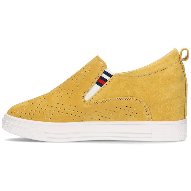 Leather shoes Filippo DP1356/21 YL yellow