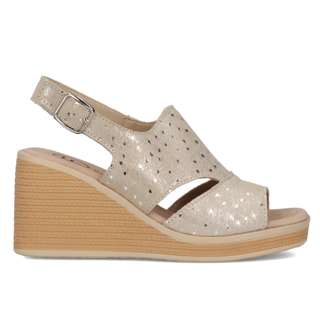 Leather sandals Filippo DS6010/24 GO gold