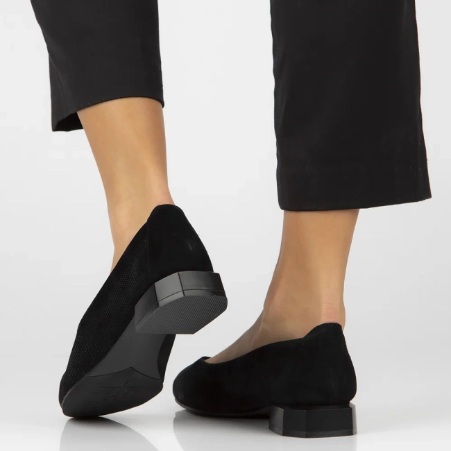 Leather shoes Filippo DP6789/25 BK black