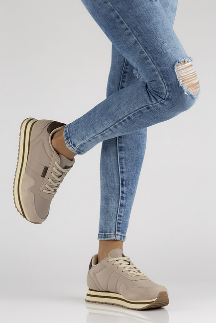 Sneakersy Filippo DP2111/22 BE beżowe