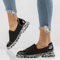 Leather shoes Filippo DP3920/22 BK black