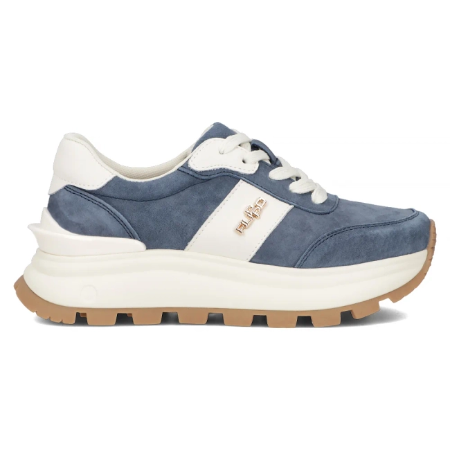 Leather sneakers Filippo DP7003/25 BL blue
