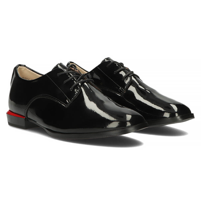Leather shoes Filippo DP4188/22 BK black