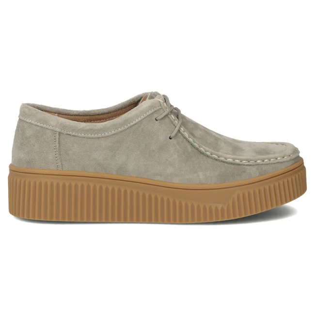 Leather shoes Filippo DP7500/26 KH khaki