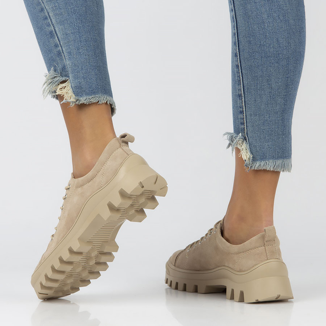 Leather shoes FILIPPO DP3522/22 BE beige