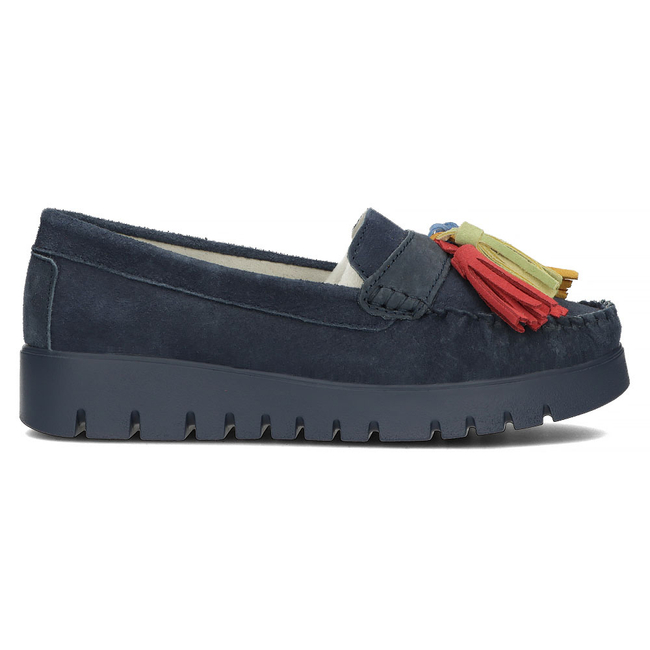 Leather shoes Filippo DP3535/23 NV navy