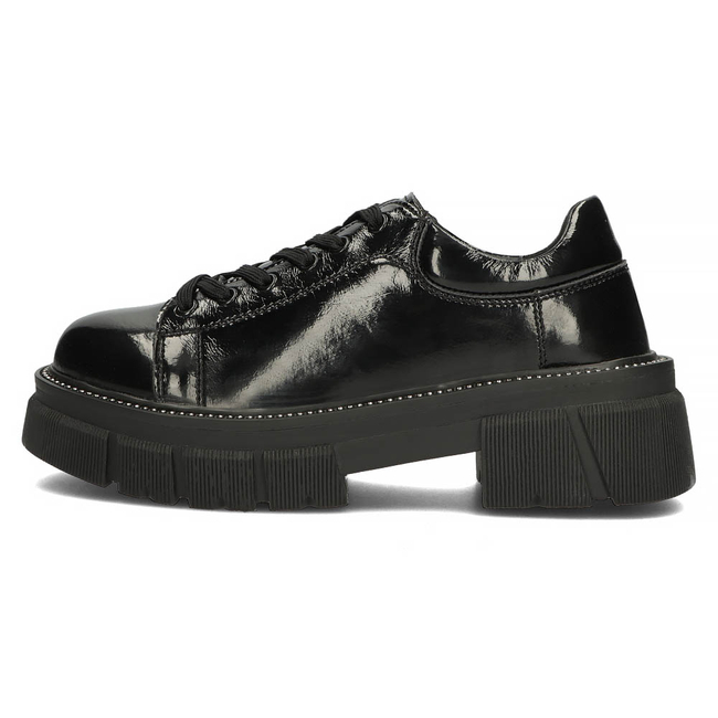 Leather shoes Filippo DP3940/22 BK black