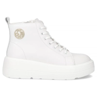 Leather ankle boots Filippo DBT6374/25 WH white