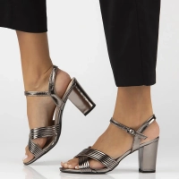 Sandals Filippo DS6901/25 GN gun metal