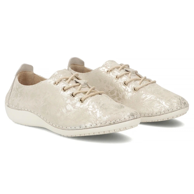 Leather shoes Filippo DP7525/26 GO gold
