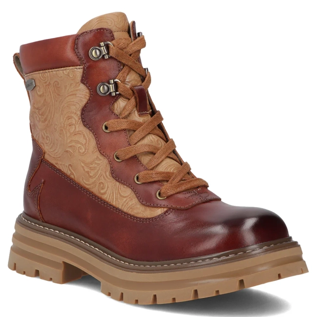 Leather ankle boots Laura Vita molyo 02 brown