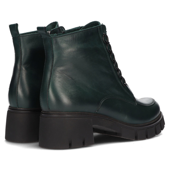 Skórzane trzewiki Simen 4477A Zielone
