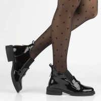 Leather ankle boots Filippo DBT7313/25 BK black