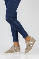 Leather Sneakers Filippo DP3549/22 BE beige