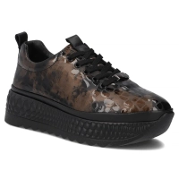 Leather sneakers Filippo DP7284/25 BR brown
