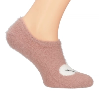 Women's Socks pink cat